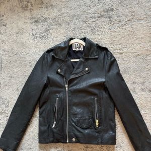 OAK leather jacket, size Small